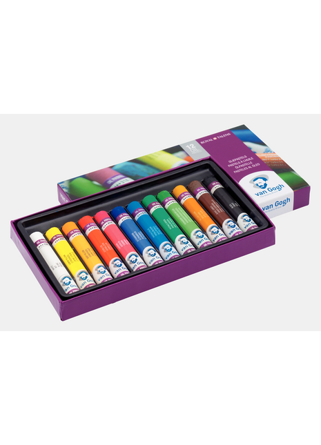 GOP PASTELLI AD OLIO SET 12