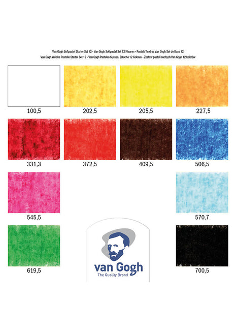 GSP SOFT PASTEL SET 12