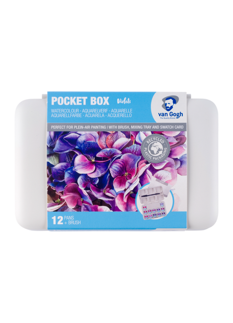 GWC SET ROSA&VIOLA 12 MEZZO GODET