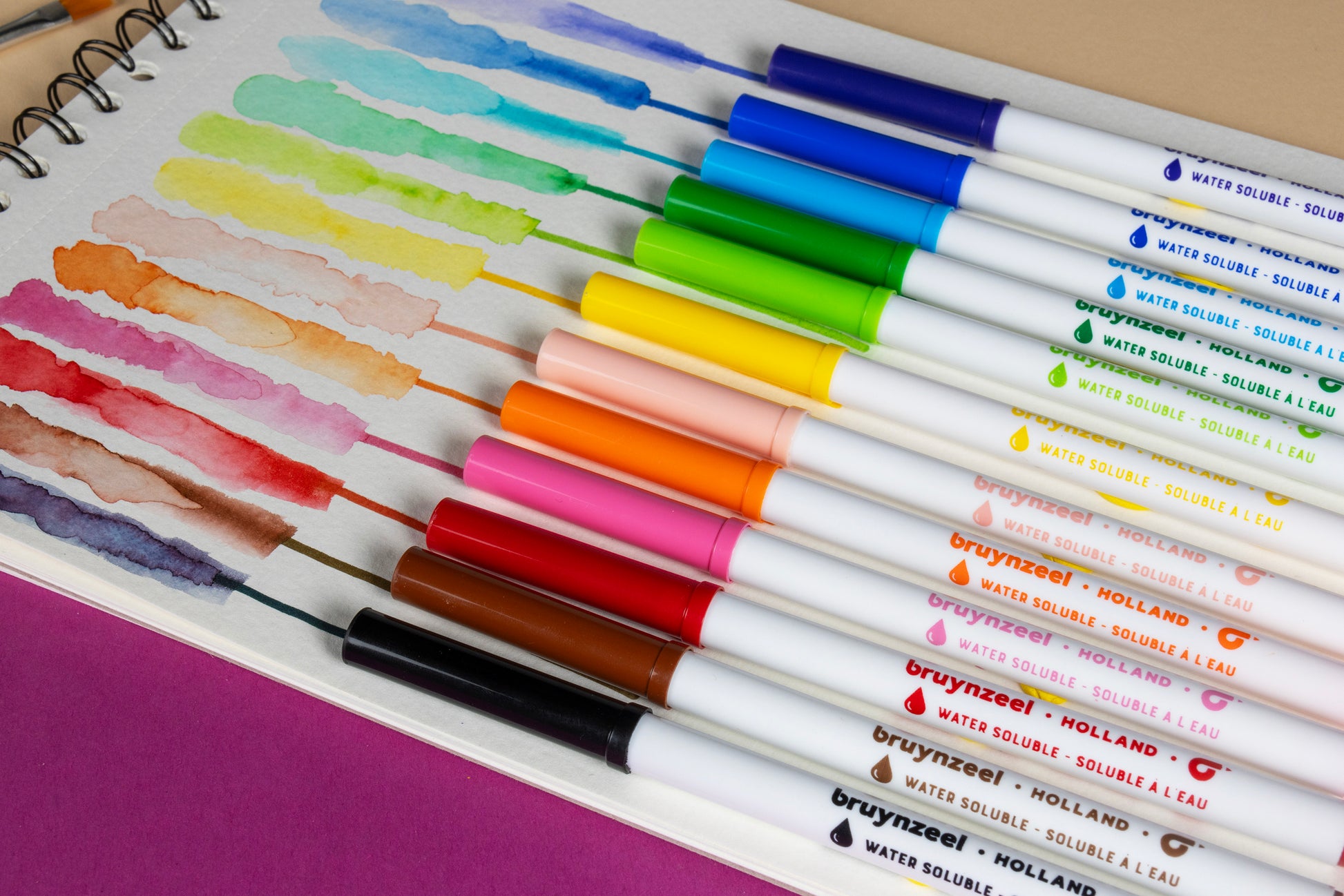 Bruynzeel Pennarelli acquerellabili set 12