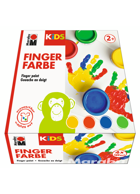 MA KIDS COLORI A DITA SET 4 X 100 ML