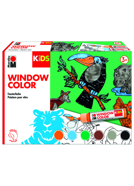 MA KIDS WINDOW COLOR GIUNGLA