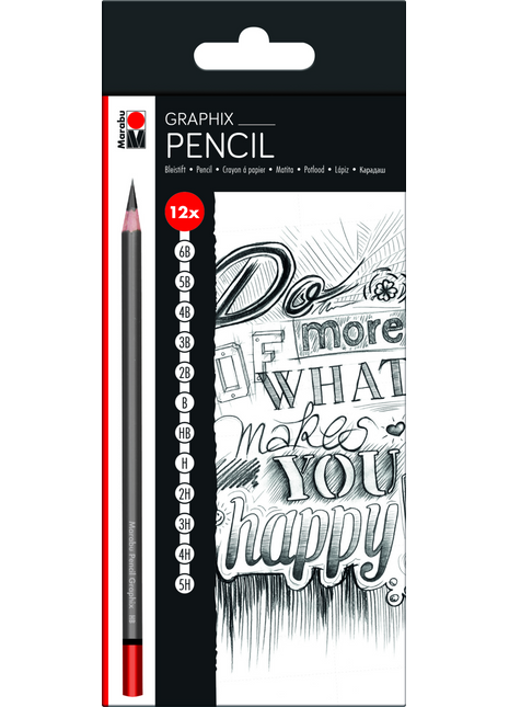 MA PENCIL GRAPHIX SET 12