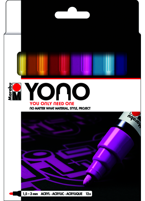 MA YONO MARKER SET 12