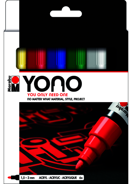 MA YONO MARKER SET 6
