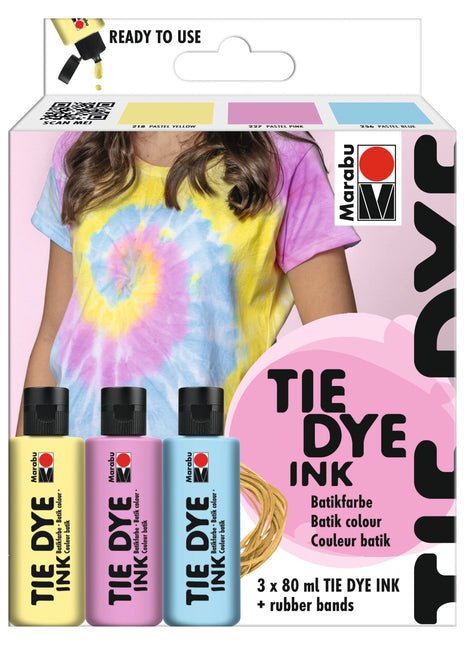 SET TIE DYE INK - Pastel