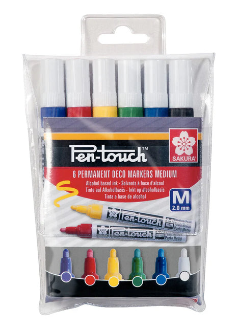 PEN-TOUCH MEDIUM SET 6