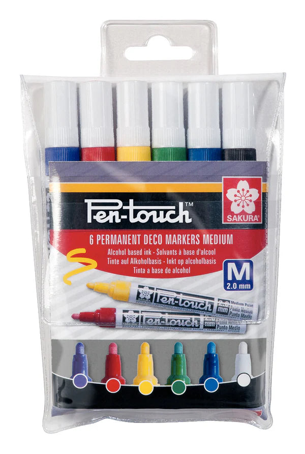 PEN-TOUCH MEDIUM SET 6