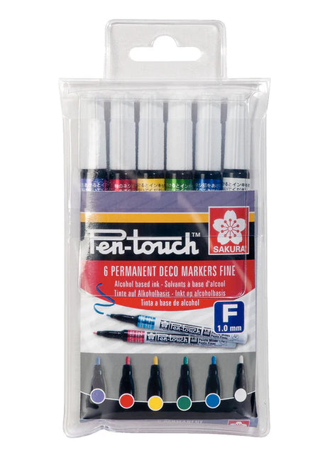PEN-TOUCH FINE SET 6