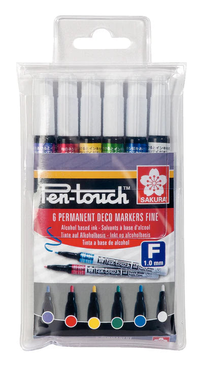PEN-TOUCH FINE SET 6