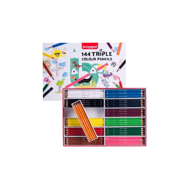 TRIPLE PENCIL SET 144 12X12