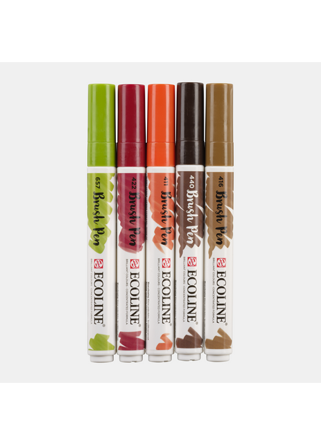 RT ECOLINE BRUSHPEN AUTUMN SET