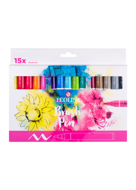 RT ECOLINE BRUSHPEN BASIC SET 15 CB