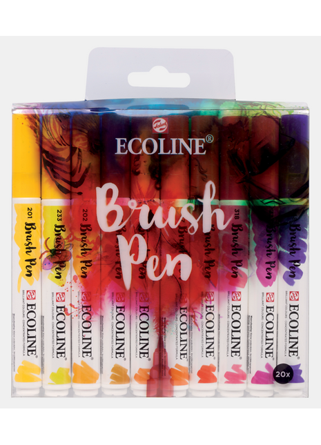 RT ECOLINE BRUSHPEN BASIC SET 20