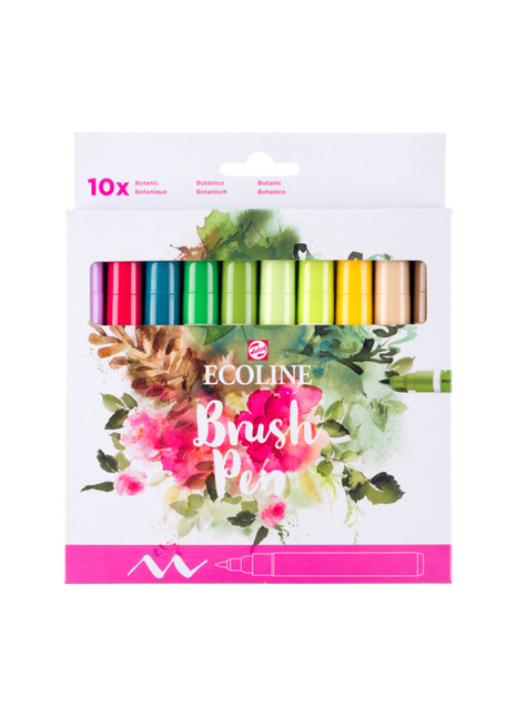 RT ECOLINE BRUSHPEN BOTANIC SET CB