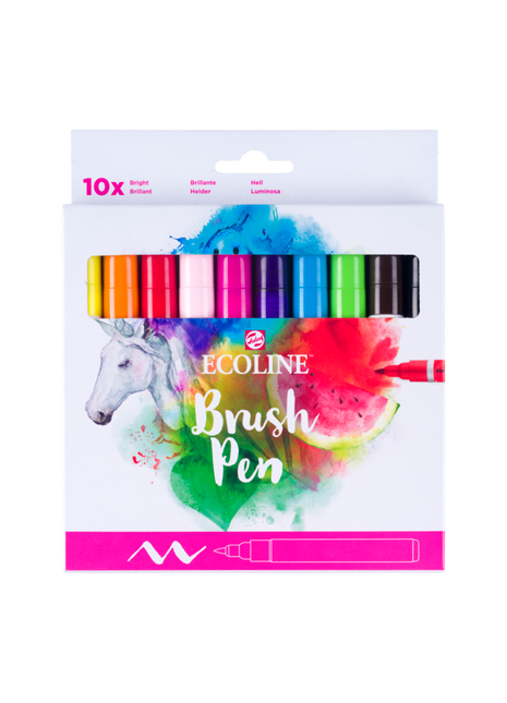 RT ECOLINE BRUSHPEN BRIGHT SET CB