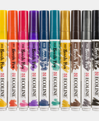 RT ECOLINE BRUSHPEN DARK SET