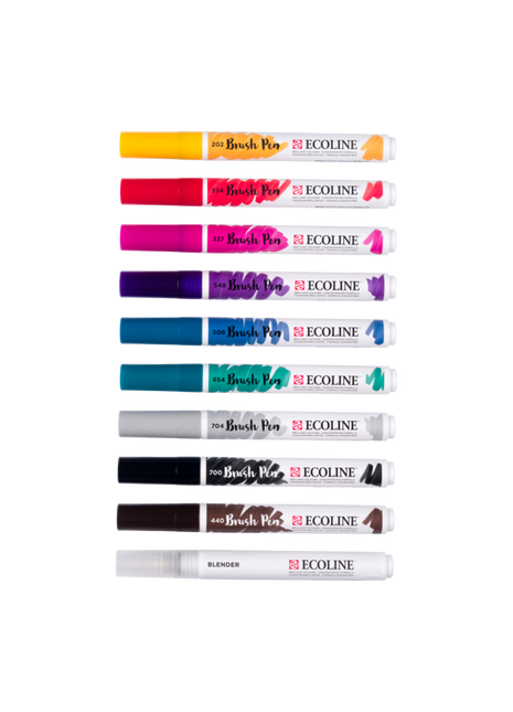 RT ECOLINE BRUSHPEN GALAXY SET CB