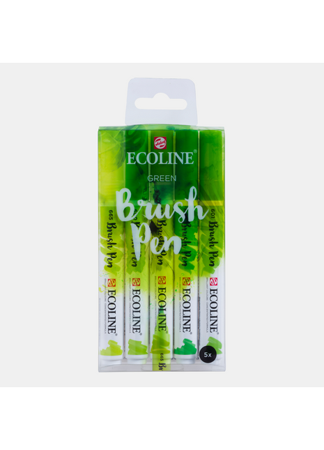 RT ECOLINE BRUSHPEN GREEN SET