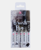 RT ECOLINE BRUSHPEN GREY SET