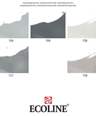 RT ECOLINE BRUSHPEN GREY SET