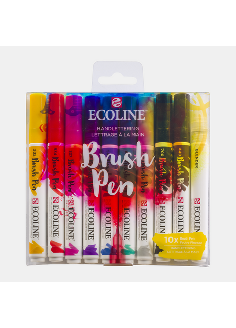 RT ECOLINE BRUSHPEN HAND LETTERING SET