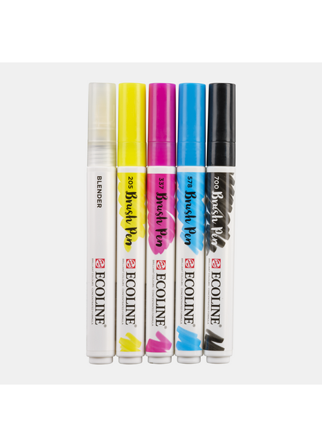 RT ECOLINE BRUSHPEN PRIMARY SET