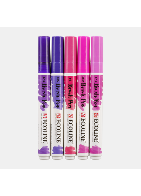 RT ECOLINE BRUSHPEN VIOLET SET