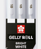 SK GELLY ROLL BIANCO SET 3 BOLD