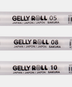 SK GELLY ROLL BIANCO SET 3 MIX