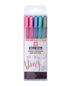 SK GELLY ROLL GOLD & SILVER SET GOLD