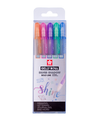 SK GELLY ROLL GOLD & SILVER SET SILVER