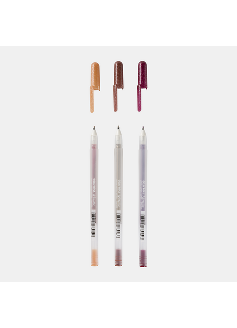 SK GELLY ROLL METALLIC SET NATURE