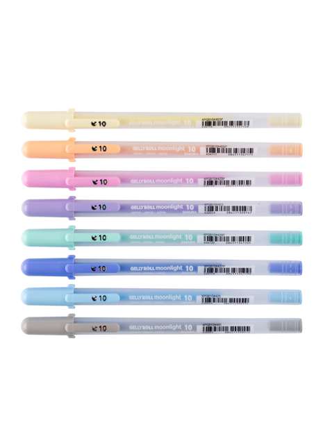 SK GELLY ROLL MOONILIGHT 10 SET PASTEL