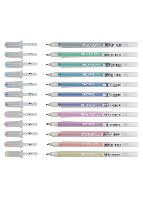 SK GELLY ROLL STARDUST SET 12 COLOR