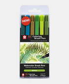 SK KOI COLORING BRUSHPEN BOTANICAL SET