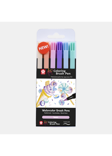 SK KOI COLORING BRUSHPEN SWEET SET