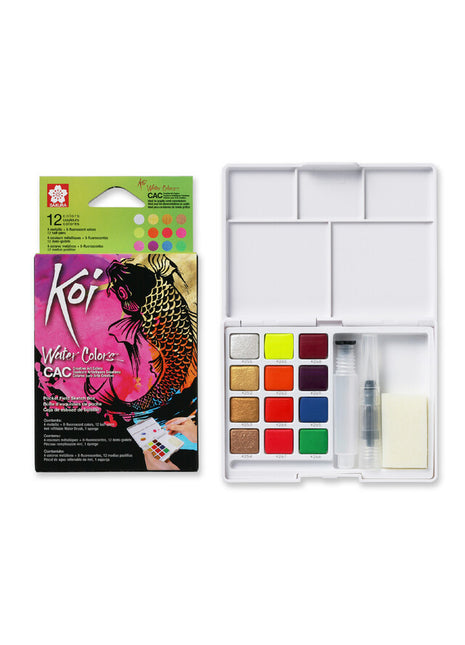 SK KOI WATERCOLOR ARTIST SET 12