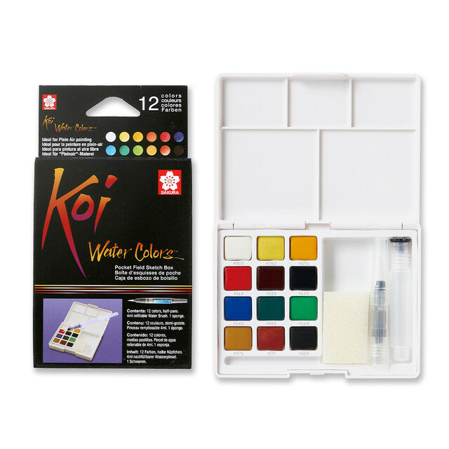 SK KOI WATERCOLOR SET 12