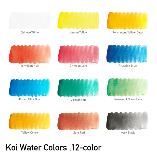 SK KOI WATERCOLOR SET 12