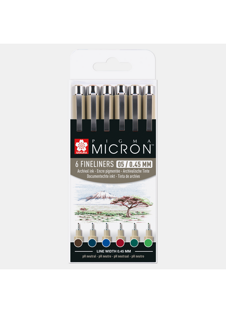 SK PIGMA MICRON 05 SET EARTH