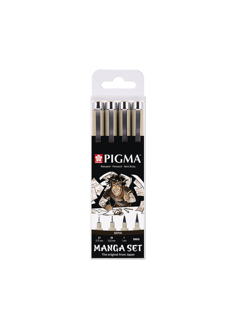 SK PIGMA MICRON MANGA SET 4