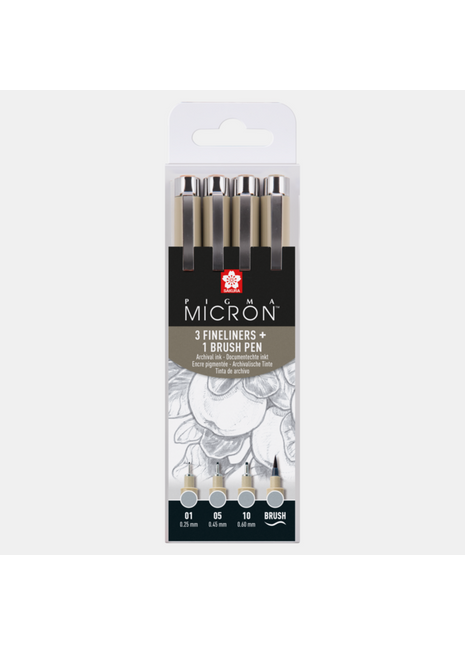 SK PIGMA MICRON SET 4 GRIGIO FREDDO CHIARO