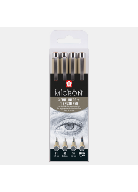 SK PIGMA MICRON SET 4 GRIGIO FREDDO