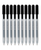 SK GELLY ROLL RETRATTILE CLASSIC NERO SET 10