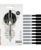 SK GELLY ROLL RETRATTILE CLASSIC NERO SET 10