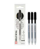 SK GELLY ROLL RETRATTILE CLASSIC NERO SET 3