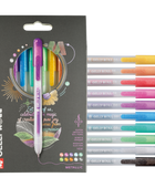 SK GELLY ROLL RETRATTILE METALLIC SET 10