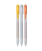 SK GELLY ROLL RETRATTILE METALLIC SET 3B