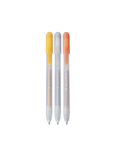 SK GELLY ROLL RETRATTILE METALLIC SET 3B